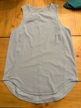 lululemon athletica Pale Blue Scoop-Back Tank